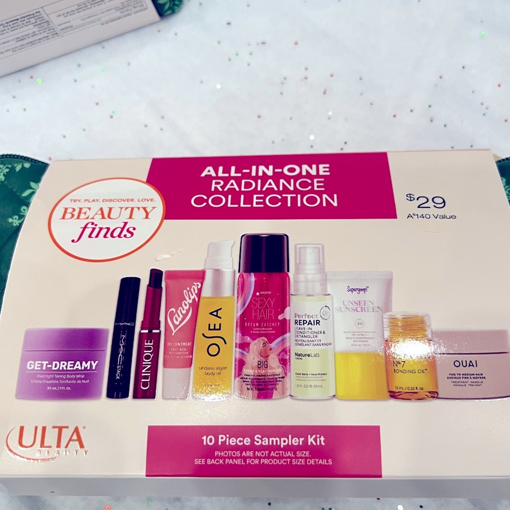 New! Ulta Beauty Finds ALL IN ONE RADIANCE 2024 Skincare Sampler Set